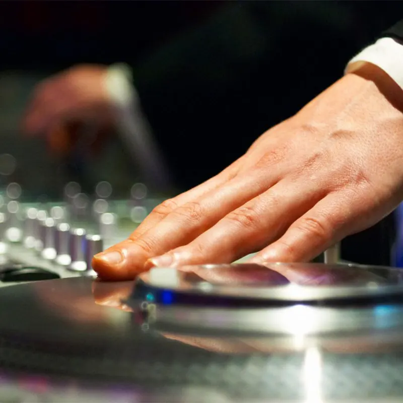 DJ and MC services for weddings, parties, and company events